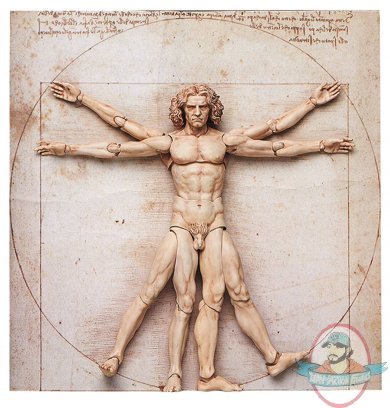 Table Museum The Vitruvian Man Figma by Freeing Table Museum The Vitruvian Man Figma by Freeing