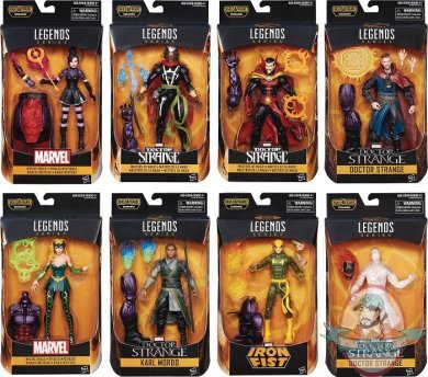 Marvel Dr Strange Legends 6 inch Action Figure of Case of 8 Hasbro Marvel Dr Strange Legends 6 inch Action Figure of Case of 8 Hasbro