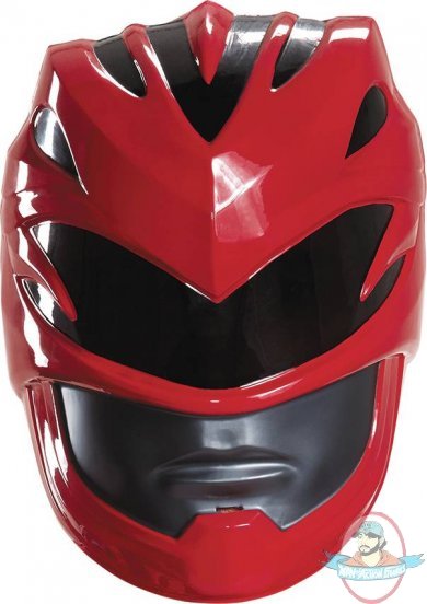 Power Rangers Movie Red Ranger Adult Helmet by Disguise Power Rangers Movie Red Ranger Adult Helmet by Disguise