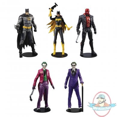 DC MV Batman 3 Jokers Wave 1 Set of 5 Action Figures by McFarlane DC MV Batman 3 Jokers Wave 1 Set of 5 Action Figures by McFarlane
