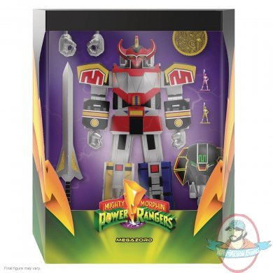 Power Rangers Ultimates Wave 3 Dino Megazord Figure Super 7