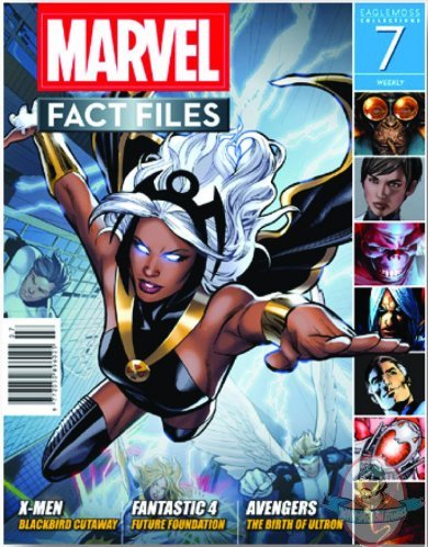 Marvel Fact Files # 7 Storm Cover Eaglemoss Marvel Fact Files # 7 Storm Cover Eaglemoss