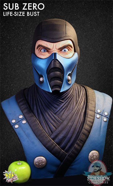Mortal Kombat Sub Zero Life Size Bust by Pop Culture Shock