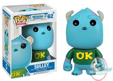 Disney Pop! Monsters University Sulley Vinyl Figure by Funko