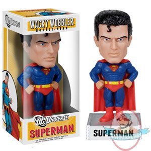 DC Superman Bobble Head Bobblehead Wacky Wobbler by Funko 