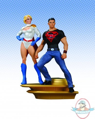 Superman Family Multi Statue Part 1 Superboy & Power Girl by DC Direct Superman Family Multi Statue Part 1 Superboy & Power Girl by DC Direct