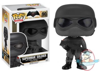 Pop! Heroes Batman v Superman Superman Soldier Vinyl Figure #90 Funko