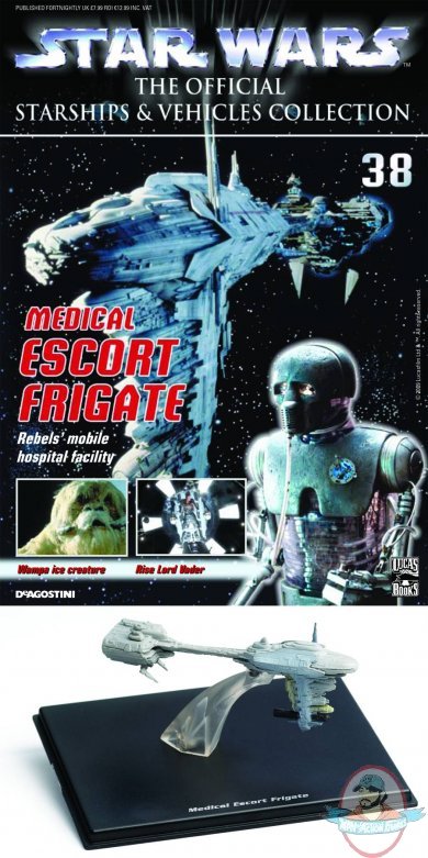 Star Wars Vehicles Collection Magazine # 38 Escort Frigate De Agostini Star Wars Vehicles Collection Magazine # 38 Escort Frigate De Agostini