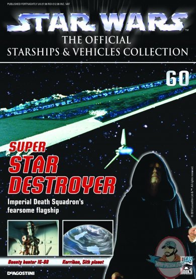 Star Wars Vehicles Collection Magazine #60 Star Destroyer De Agostini