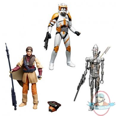 Star Wars Black Series 6-Inch Action Figures Series 9 set of 3 Hasbro Star Wars Black Series 6-Inch Action Figures Series 9 set of 3 Hasbro
