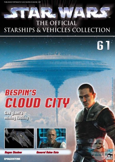 Star Wars Vehicles Collection Magazine #61 Cloud City Star Wars Vehicles Collection Magazine #61 Cloud City