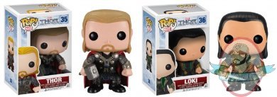 Thor 2 Movie Set of 2 Pop! Vinyl Figure Bobble Head by Funko