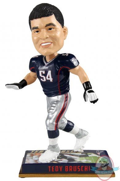 NFL 2017 Legends Series 3 Tedy Bruschi BobbleHead Forever 