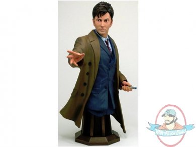 Dr Who 10th Tenth Doctor David Tennant 8" Maxi Bust by Titan Dr Who 10th Tenth Doctor David Tennant 8" Maxi Bust by Titan
