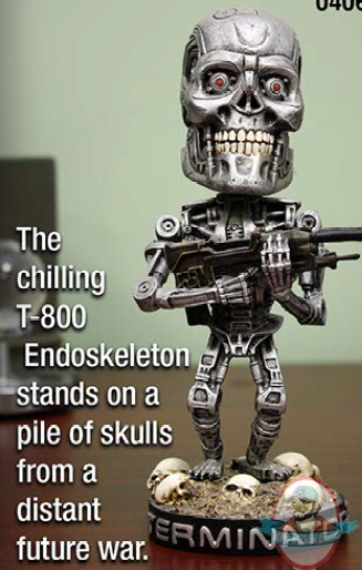 Terminator 2 Head Knocker  Endoskeleton by Neca