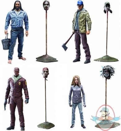 The Walking Dead Series Comic 5 Set 4 by McFarlane The Walking Dead Series Comic 5 Set 4 by McFarlane