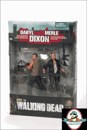 The Walking Dead TV Series 4 Merle and Daryl Dixon 2-Pack by McFarlane The Walking Dead TV Series 4 Merle and Daryl Dixon 2-Pack by McFarlane