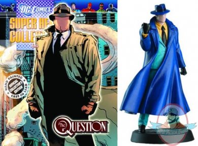 DC Eaglemoss Lead Figurine & magazine #64 The Question DC Eaglemoss Lead Figurine & magazine #64 The Question