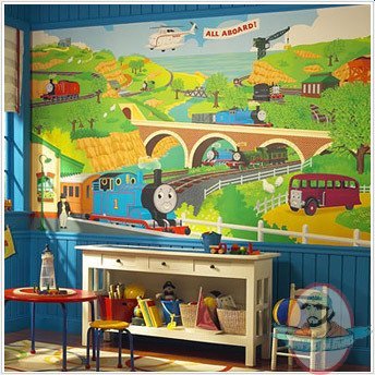 Thomas & Friends XL Wall Mural 6' X 10.5' RoomMates