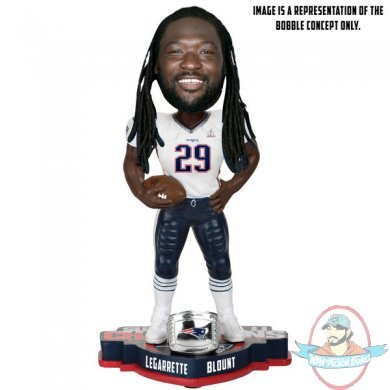 NFL LeGarrette Blount N.E Patriots SuperBowl BobbleHead Forever 