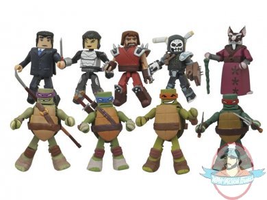 Teenage Mutant Ninja Turtles Minimates Series 2 Counter Display of 18 Teenage Mutant Ninja Turtles Minimates Series 2 Counter Display of 18