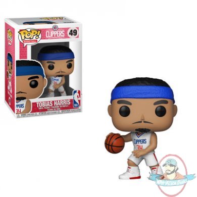 POP! NBA Tobias Harris L.A Clippers #49 Vinyl Figure by Funko