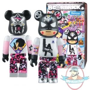 Kubricks Bearbricks 100% Tokidoki LA Robber by Medicom