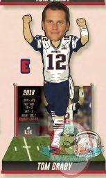 Forever Collectibles Tom Brady Fifth Super Bowl Win Bobblehead
