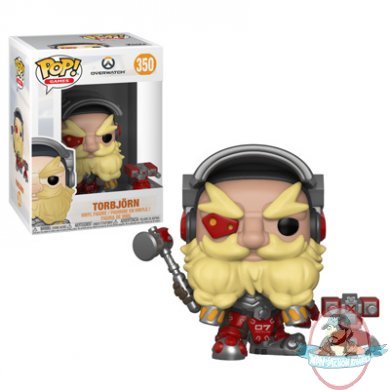 Pop! Games Overwatch Series 4 Torbjorn #350 Vinyl Figure by Funko