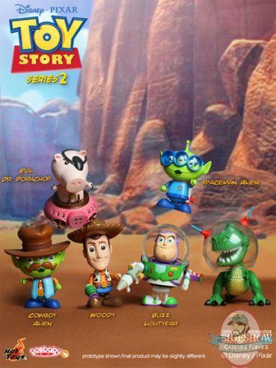 Toy Story Series 2 Complete Set Vinyl Collectible by Hot Toys