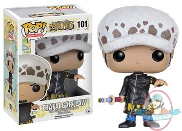 Pop! Anime One Piece Trafalgar.Law #101 Vinyl Figure Funko Pop! Anime One Piece Trafalgar.Law #101 Vinyl Figure Funko