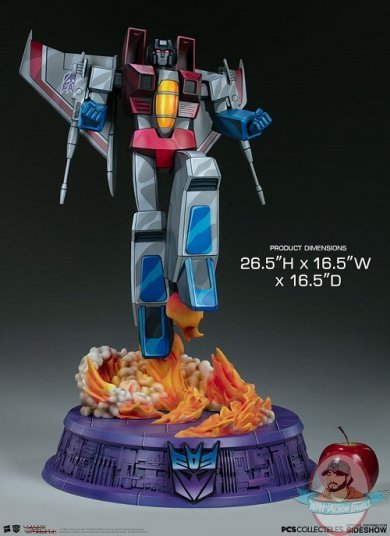 Transformers Starscream G1 Museum Scale Statue Pop Culture Shock