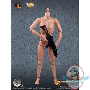 1:6 Scale Action Figure Male TTL-T3.0A Caucasian Muscular by Toys City