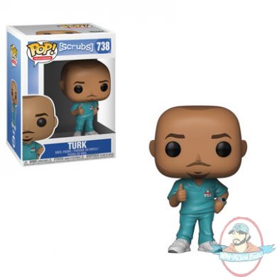 Pop! Television Scrubs Turk #738 Vinyl Figure Funko
