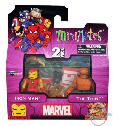 Best of Marvel Iron Man & Thing Marvel Minimates 2 Pack Best of Marvel Iron Man & Thing Marvel Minimates 2 Pack