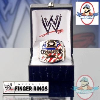 WWE United States Championship Replica Finger Ring WWE United States Championship Replica Finger Ring