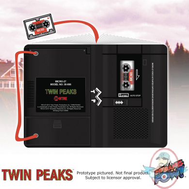 Twin Peaks Microcassette Mini Journal Bif Bang Pow! Twin Peaks Microcassette Mini Journal Bif Bang Pow!