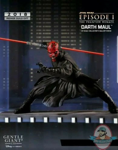 Star Wars Darth Maul Collector’s Gallery Statue Exclusive Gentle Giant
