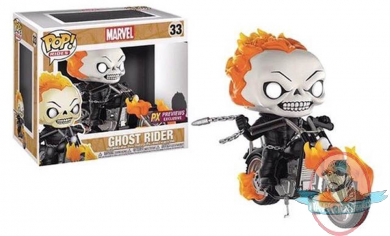 Pop! Rides:Marvel Ghost Rider Previews Exclusive #33 Figure Funko