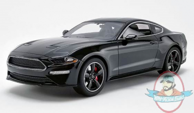 1:18 Scale 2019 Ford Mustang Bullitt Shadow Black by Acme