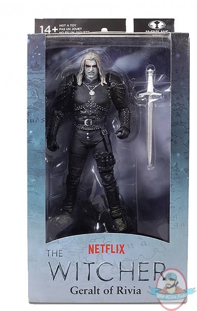 Witcher Netflix Wave 2 Season 2 Geralt in Witcher Mode Fig McFarlane