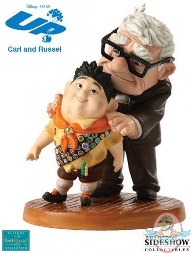 UP! Carl & Russell Meritorious Moment Porcelain Statue Enesco