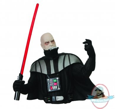 Star Wars Darth Vader Unmasked Bust Bank by Diamond Select Star Wars Darth Vader Unmasked Bust Bank by Diamond Select