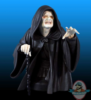 1/6 Scale Star Wars Emperor Palpatine ROTJ Mini Bust by Gentle Giant
