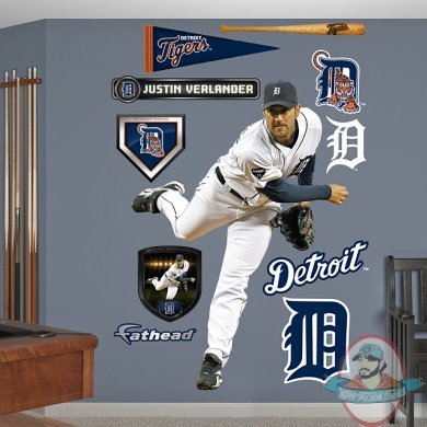 Fathead Fat Head Justin Verlander - Ace Dertroit Tigers Fathead Fat Head Justin Verlander - Ace Dertroit Tigers