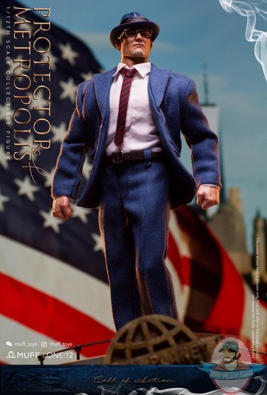 1/12 Clark Kent Protector of Metropolis Muff Toys MUT-2301