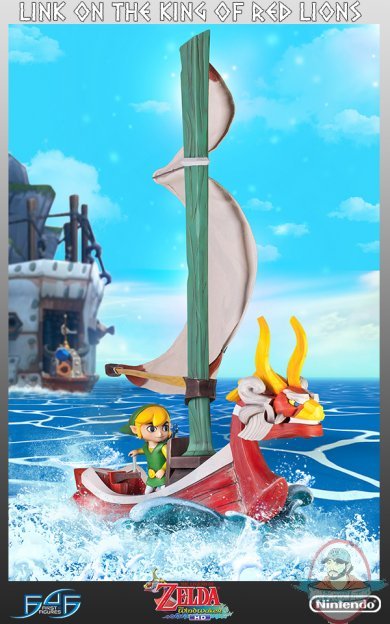  Legend of Zelda Link on The King of Red Lions Regular First 4 Figures