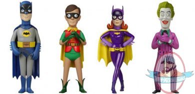 DC Batman 1960's TV Set of 4 Vinyl Idolz DC Batman 1960's TV Set of 4 Vinyl Idolz