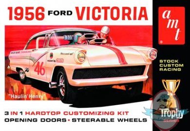AMT Classic 56 Ford Victoria 1/25 Scale Model KIt AMT Classic 56 Ford Victoria 1/25 Scale Model KIt