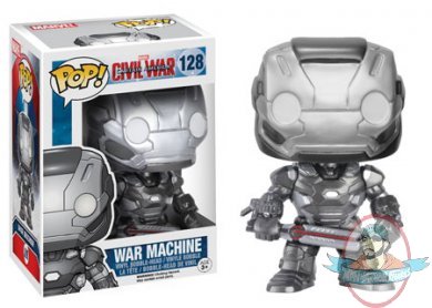 Pop! Marvel Captain America Civil War War Machine #128 Funko
